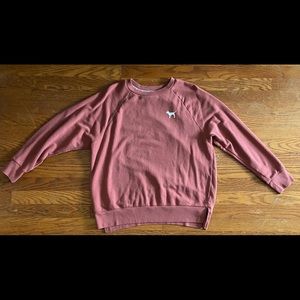 Pink crew sweatshirt